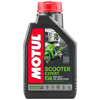 Масло моторное полусинтетическое 1л SCOOTER EXPERT 2T MOTUL