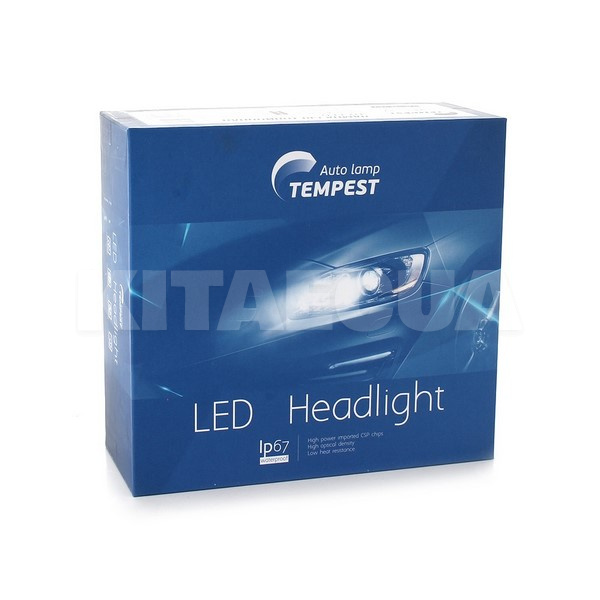 LED лампа для авто H7 PX26d 30W 6500K Tempest (TMP-X3-H7) - 3