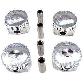 Поршни двигателя +0,5 (с пальцами) 4шт 1.6L PREMIUM