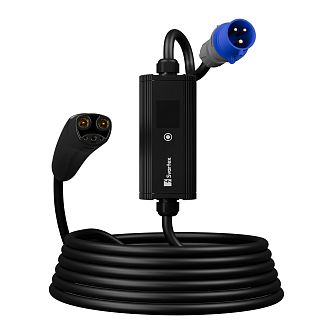 Зарядка для электромобиля NACS (Tesla) 7.4кВт 32А - CEE 3-pin (EVEUS) Svartex