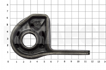 Сайлентблок переднего рычага задний FEBI на LIFAN 520 (L2904140) - 4