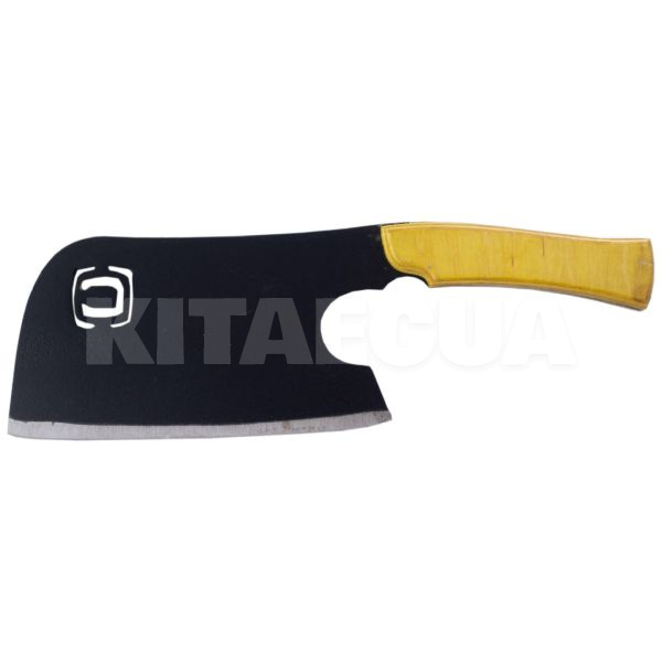 Ніж-тесак 750г туристичний обробна з дерев'яною ручкою СИЛА (960322)