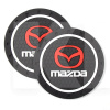 Коврики антискользящие в подстаканник 7 см Mazda (2шт.) (4419)