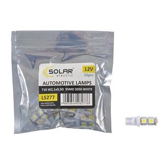 LED лампа для авто W2.1x9.5d 12V (комплект) 10шт. Solar