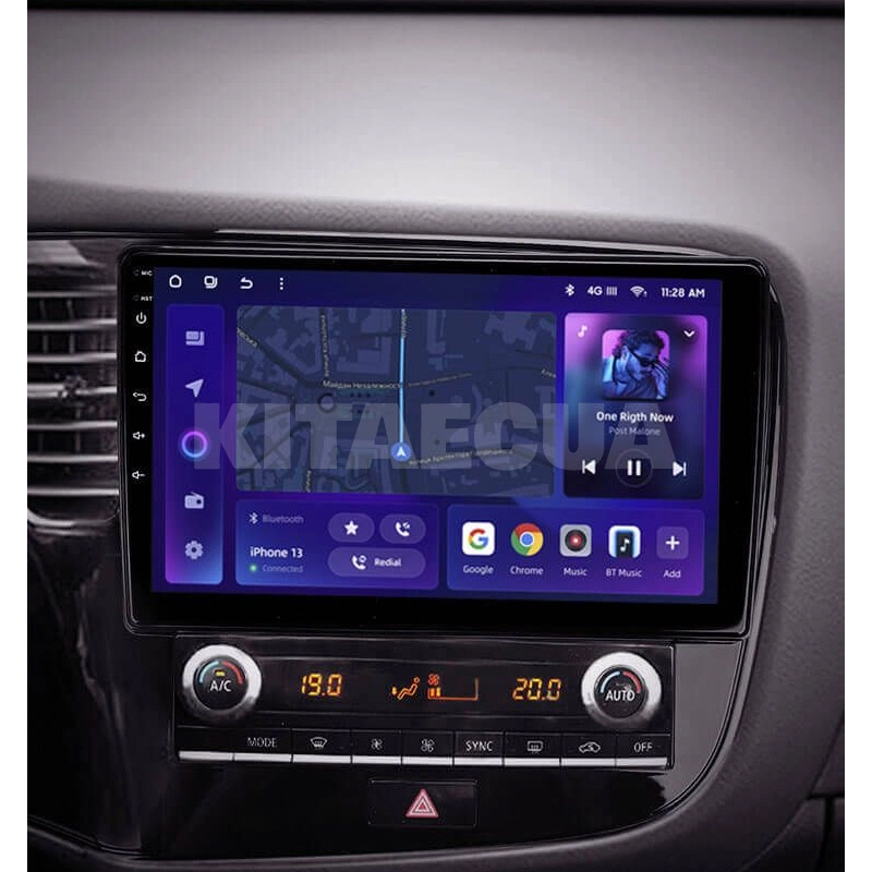 Штатная магнитола MOSS M2 4+32 Gb 10" Mitsubishi Outlander 3 GG0W 2018-2021 AMS (49648) - 2