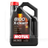 Моторное масло синтетическое 5л 5W-30 8100 X-CLEAN+ MOTUL (106377)