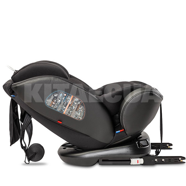 Автокрісло дитяче Mundo Isofix Black 0-36 кг Caretero (TERO-2601) - 4
