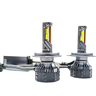 LED лампа для авто R20 H4 50W 6000K (комплект) HeadLight