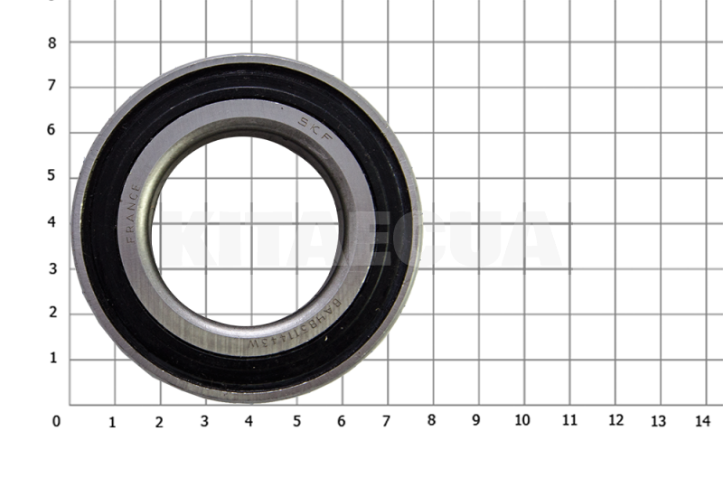 Підшипник ступиці передньої 40mm на Chery AMULET (A11-3001015) - 3