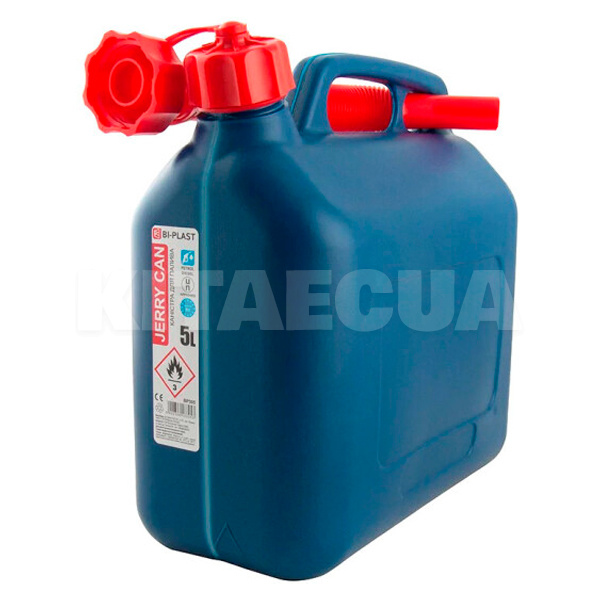 Канистра 5л пластиковая с лейкой BI-PLAST (BP-305-BI)