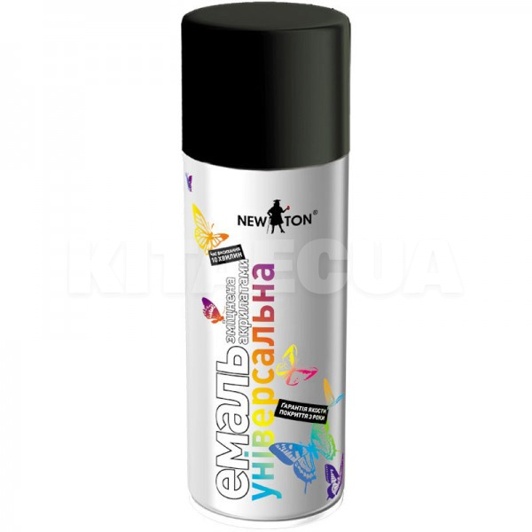 Краска-эмаль универсальная 400мл "серый антрацит" NEW TON (58153-NEW-TON)