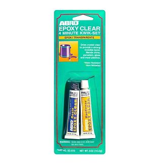 Клей 14.2г Epoxy Clear 4min kwik-set прозрачный ABRO