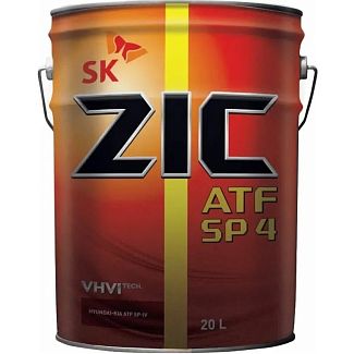 Масло трансмиссионное синтетическое 20л ATF SP-4 ZIC