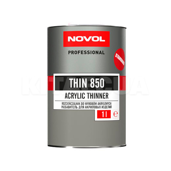 Розріджувач для акрилових продуктів 1л Thin 850 NOVOL (00000000316)