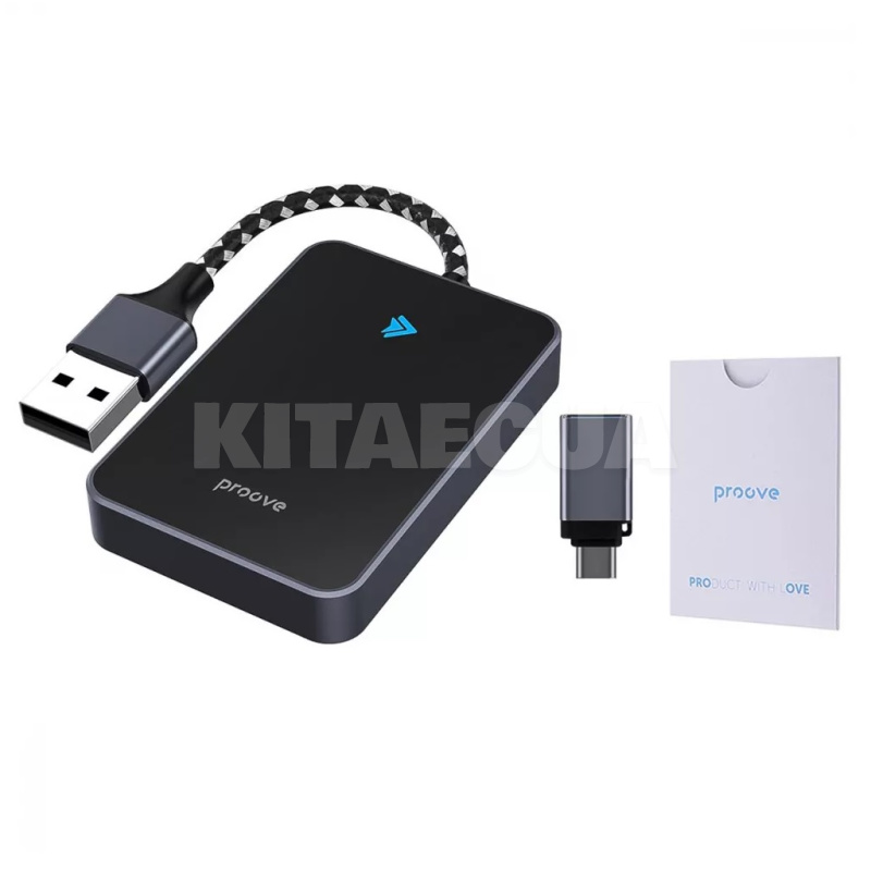 Беспроводной адаптер Bluetooth USB/Type-C Android Auto AA-01 Wireless PROOVE (555510001)