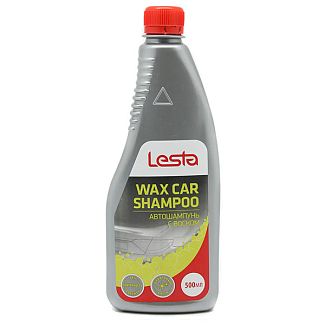 Автошампунь Wax Car Shampoo 500мл концентрат с воском LESTA