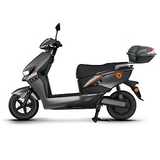 Электроскутер GT20 60 км 2400 Вт серый Yadea