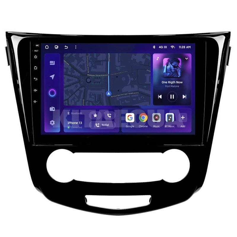 Штатна магнітола MOSS M2 4+32 Gb 10" Nissan X-Trail 3 T32 2013-2022 Manual air conditioning (F1 C) AMS (49668)