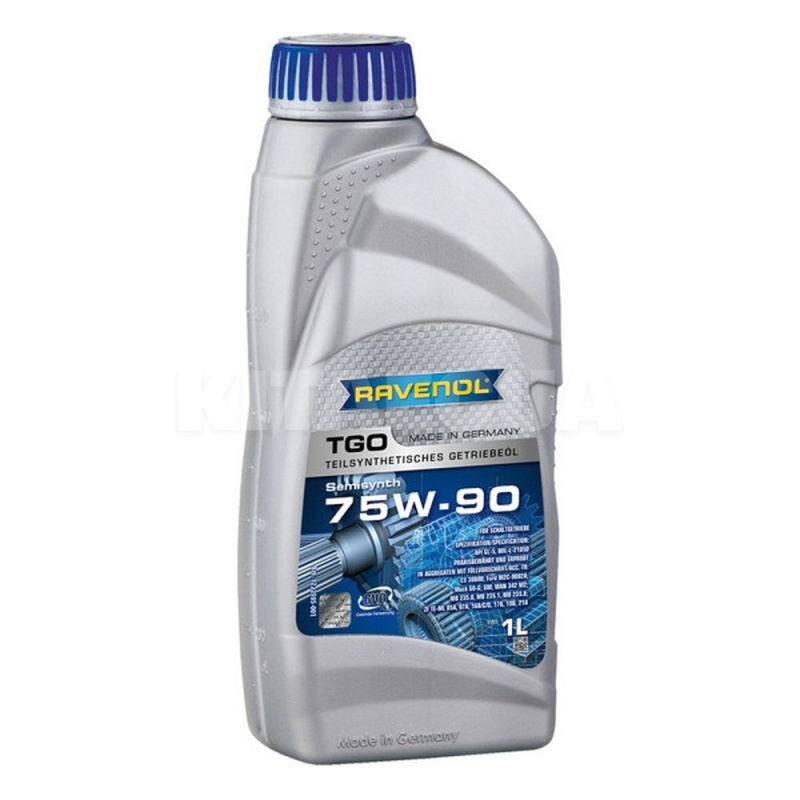 Масло трансмиссионное полусинтетическое 1л 75w-90 gl-5 tgo (RAV TGO GL-5 75W90 1)