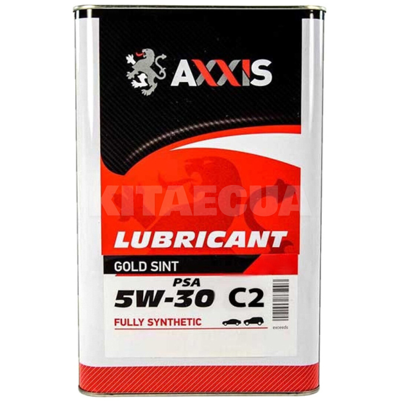 Масло моторное синтетическое 1л 5W-30 Gold Sint AXXIS (AX-2186)