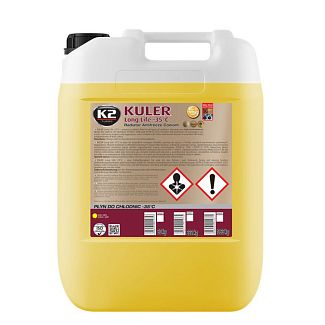 Антифриз-концентрат жовтий 20кг G12 -35°C Kuler Long Life K2