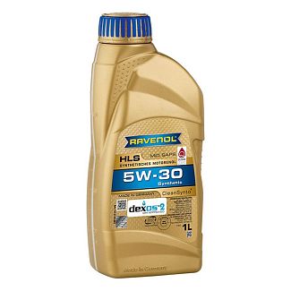 Масло моторне синтетичне 1л 5w-30 hls RAVENOL