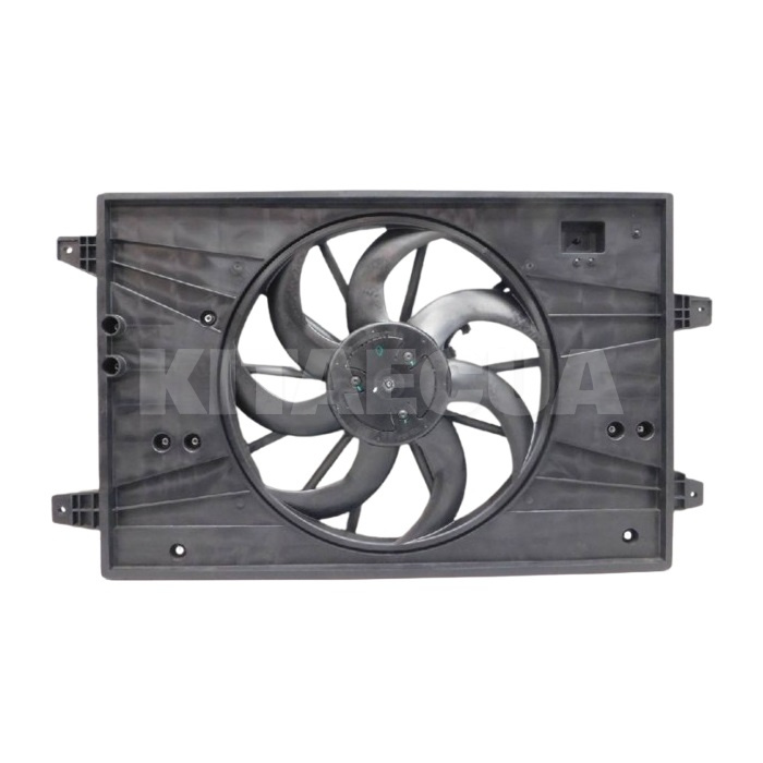 Вентилятор охлаждения радиатора (в сборе с диффузором) Zeekr на ZEEKR 001 (6600091332)