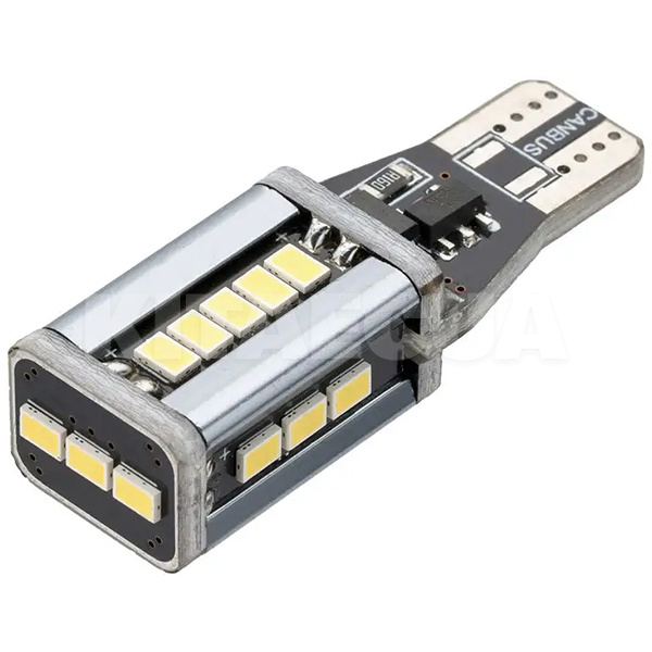 LED лампа для авто T15 W16W 6.5W 6000K 19 світлодіодів TBS Design (00-00020499)