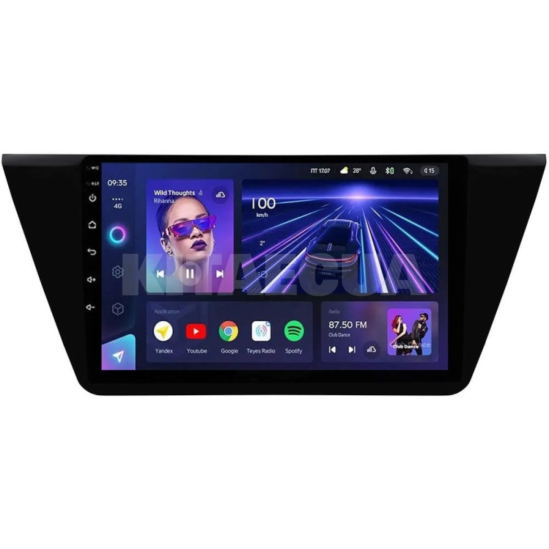 Штатная магнитола CC3L 4+64 Gb 10" Volkswagen Touran 2016-2018 Teyes (67031)