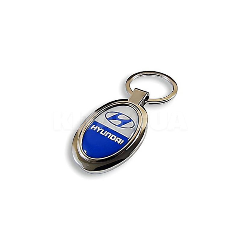 Брелок для ключів метал "Hyundai" Овал KING (78838)