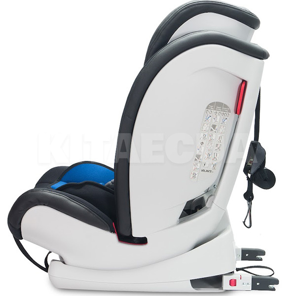 Автокресло детское Volante Fix Isofix Navy 9-36 кг Caretero (TERO-252) - 6