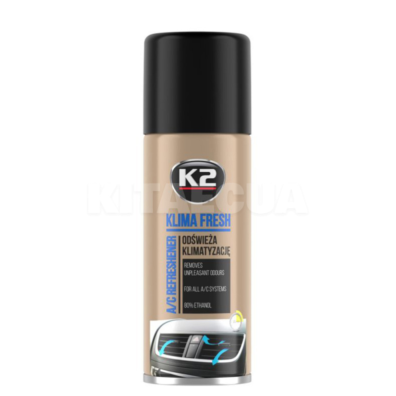 Очищувач кондиціонера Klima Fresh "лимон" 150мол K2 (K222)