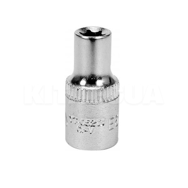 Головка торцева Е-ПРОФІЛЬ E6 1/4" 25 мм YATO (YT-05213)