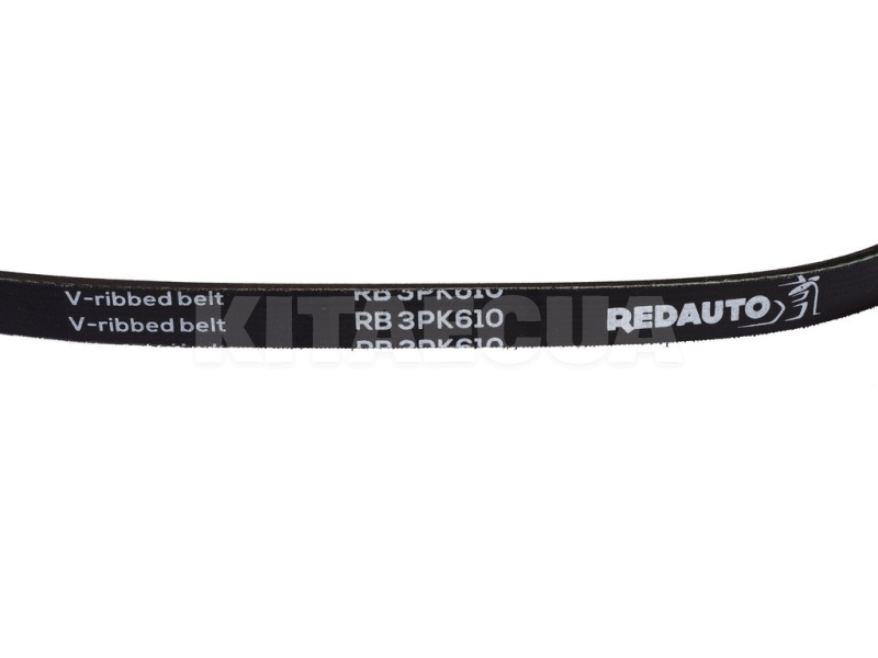 Ремінь гідропідсилювача (ГУР) RB 3PK610 REDAUTO на Geely MK (3412012106) - 3
