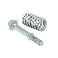 Болти та пружини прийомної труби