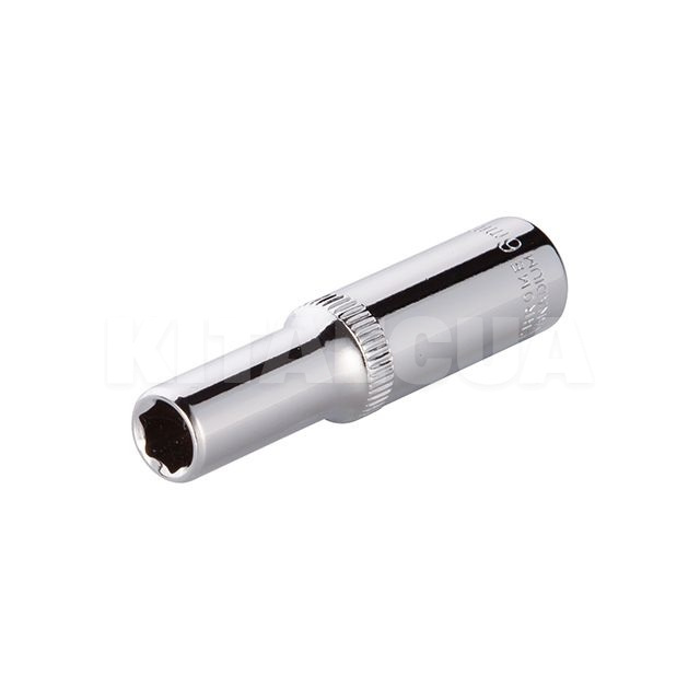 Головка торцева 6-гранна подовжена 6 мм 1/4" Cr-V Intertool (ET-0456)