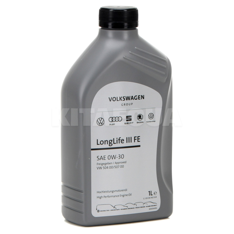 Масло моторное синтетическое 1л 0W-30 LongLife III FE VAG (GS55545M2-VAG) - 2