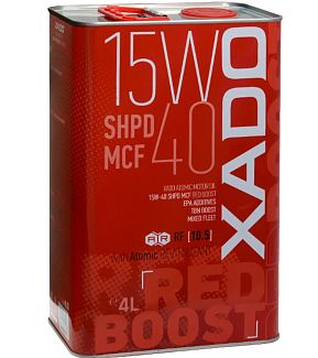 Олія моторна мінеральна 4л 15W-40 Atomic Oil SL/CI-4 XADO