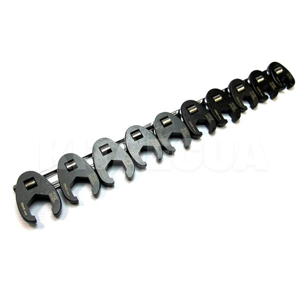 Набор ключей разрезных "воронья лапа" 10 предметов 10-19 мм TJG AUTO TOOLS (S2202)