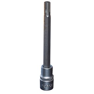 Головка торцевая с звездообразной с насадкой (закругленные вершины) M10 1/2" 140 мм FORCE