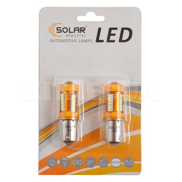 LED лампа для авто BA15s S25 Solar (LS294_B2-Solar) - 2