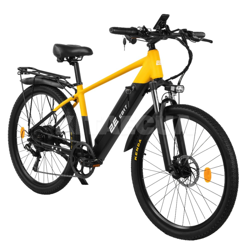 Электровелосипед EB17 50 км 500 Вт желто-черный 2E (EB17)