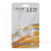 LED лампа для авто W2.1x9.5d 1.5W 12-24V (комплект) Solar (LC346_B2)