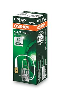 Галогенна лампа H3 55W 12V AllSeason Osram