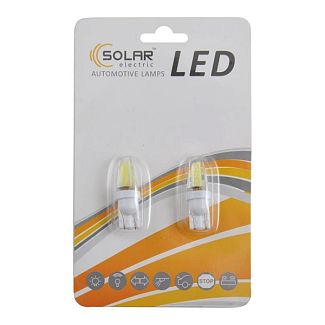 LED лампа для авто W2.1x9.5d 1.5W 12-24V (комплект) Solar