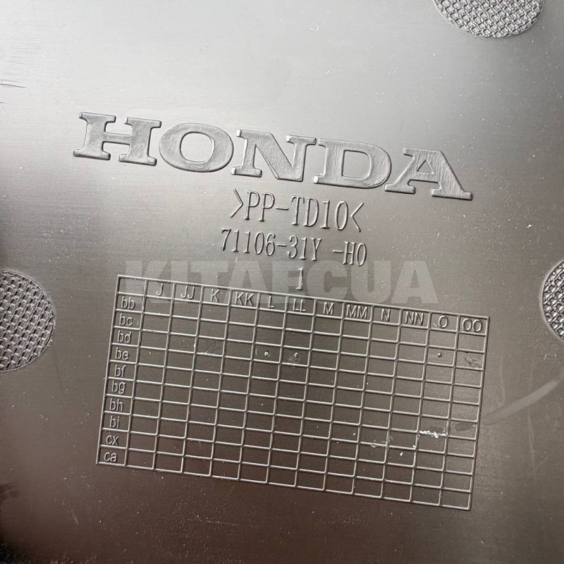 Крышка переднего буксировочного крюка серая ОРИГИНАЛ на HONDA e:NP2 (71106-31Y-H00ZC) - 2