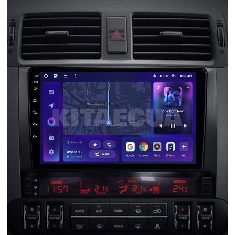 Штатна магнітола MOSS M2 4+32 Gb 9" Kia Borrego 2008-2011 AMS (49182) - 2