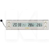 Автомобильные часы универсальные с внутренним и наружным термометром VST (VST-7036)