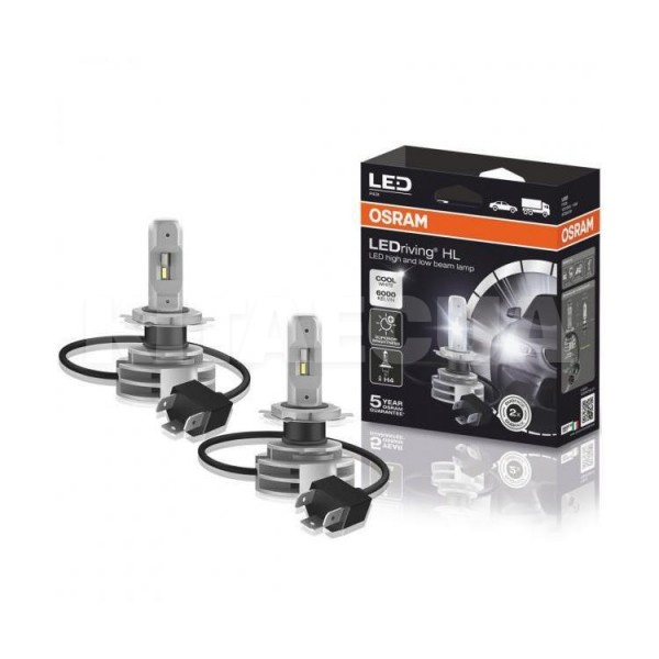 LED лампа для авто LEDriving HL GEN 2 P43t 14W 6000K (комплект) Osram (OS 9726 CW)