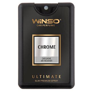 Ароматизатор "хром" 18мол Spray Ultimate Slim chrome Winso
